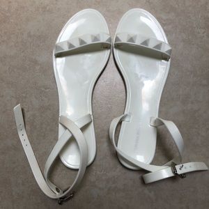 Banana Republic Jelly Ankle Wrap Sandals